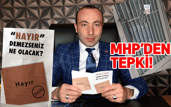 MHP'li Tekin: “Milletin kararından korkanlar bu broşürleri hazırladı”