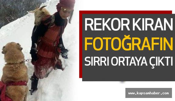 Rizeli Heidi'nin Rekor Kıran Fotoğrafının Sırrı Ortaya Çıktı