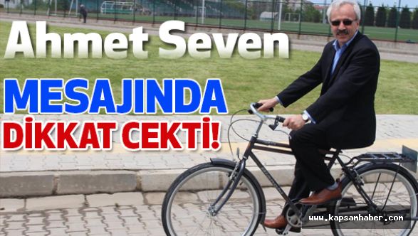 Ahmet Seven "Çarşamba'da bisiklete binmeli" dedi ve Bisikletle Stres Attı