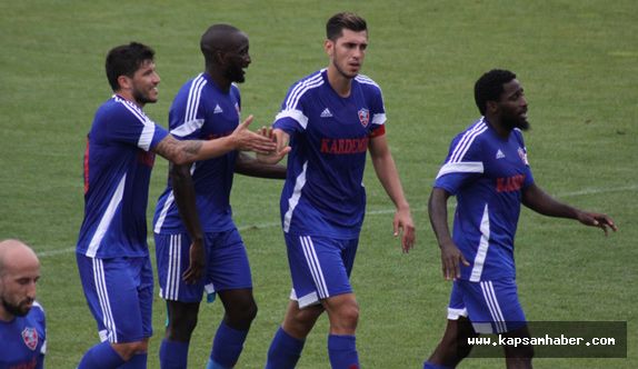 Karabükspor, 4. hazırlık maçından 7-1 galip ayrıldı