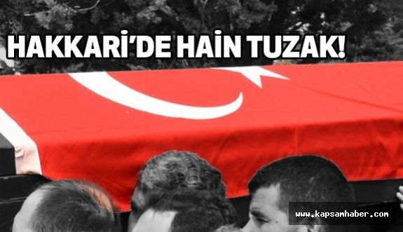Hakkari'de Kahbe Tuzak; Bir Korucu Şehit Oldu