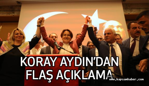 “Mücadele hayatımın en anlamlı ve zorlu açıklamasını yapıyorum”