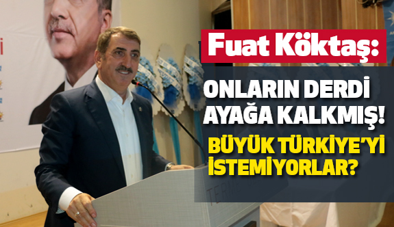 Fuat Köktaş, Partisinin Terme 6. Olağan İlçe Kongresi'ne katıldı