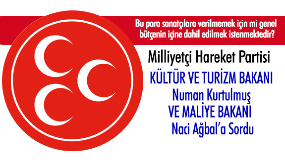 MHP; Sanatçıları Yakından İlgilendiren çok önemli Meseleyi TBMM'ye Taşıdı