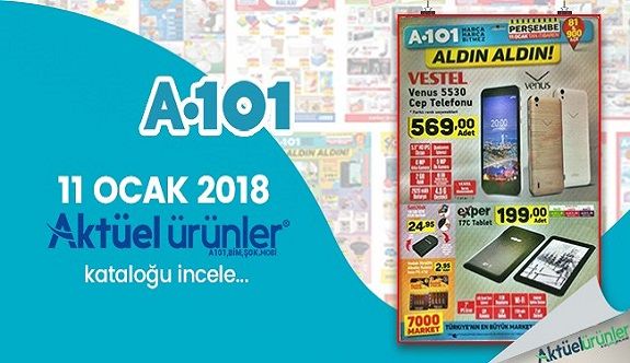 a101 11 ocak 2018 aktuel urunler