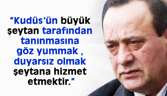 Alaattin Çakıcı; O Git-Gel Akıllı Trump Denen Beyni Uçuk Deli!