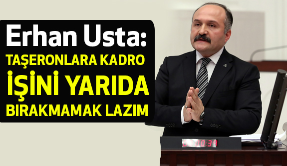 Usta; Mağduriyetlerin Önüne Geçilmeli: KHK Olur, kanun Olur; Her Ne Olacaksa Artık