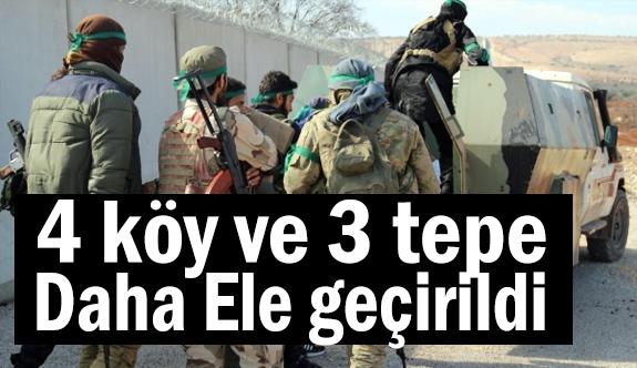 Afrin'de Sorani ve Hayyani Köyleri Ele Geçirildi