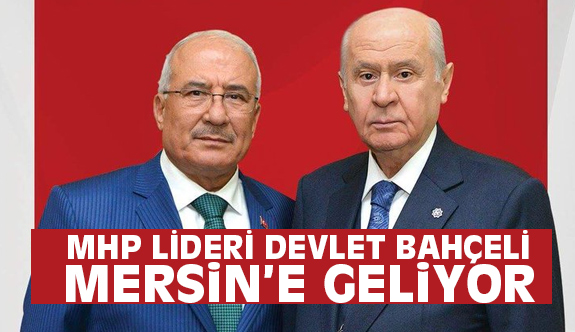 Devlet Bahceli Mersin E Geliyor 4 Subat 2018