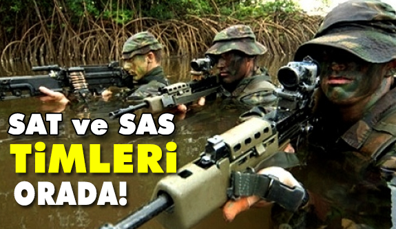 SAT ve SAS Timleri ile Timsahlar'da Afrin'de