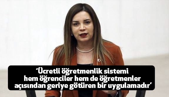 MHP'li Arzu Erdem; Sözleşmeli ve ücretli çalışan öğretmenlerin çok büyük sıkıntıları var