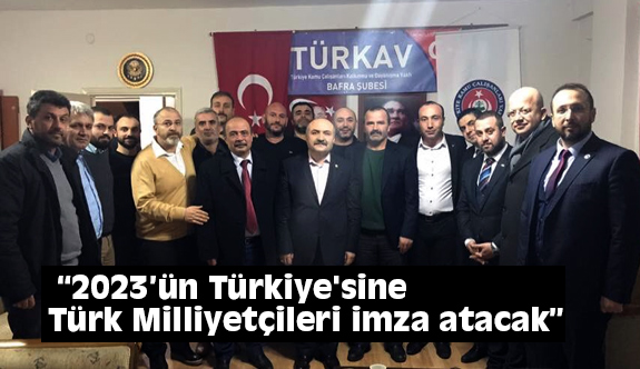 MHP'li Tekin; 2023’ün Türkiye'sine Türk Milliyetçileri İmza Atacak