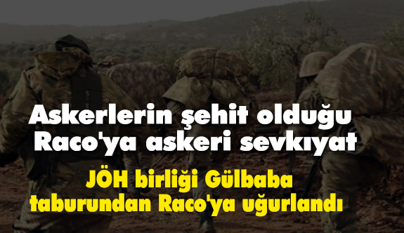 JÖH Birliği 8 Askerin Şehit Olduğu Raco'ya uğurlandı