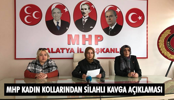 MHP İl Kadın Kolları Başkanı Çiçek'ten "Silahlı Kavga" Açıklaması