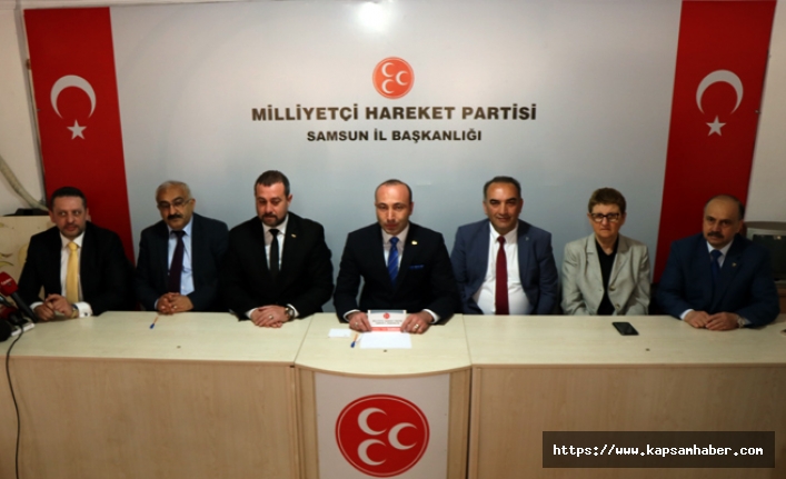 MHP Samsun İl Başkanı Taner Tekin 24 Haziran Seçim Sürecini Başlattı