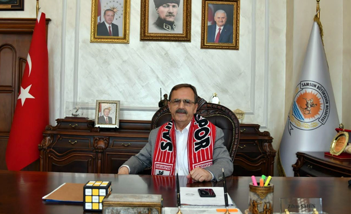 Başkan Zihni Şahin'den Samsunspor'a "Güzel Günler" Mesajı
