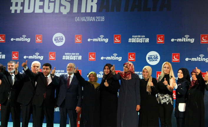 Karamollaoğlu: Bir dip dalga geliyor, bu Saadet’in dalgası buna inanıyorum