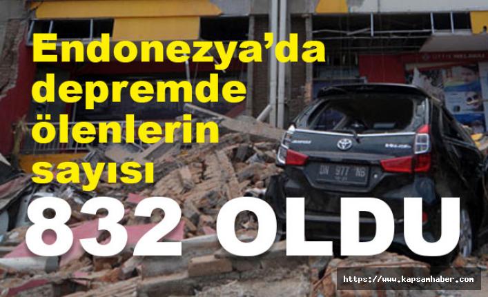 Endonezya’daki depremde ölenlerin sayısında Artış