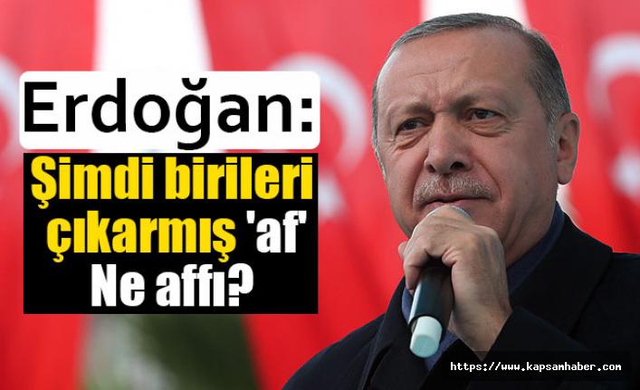 Cumhurbaşkanı Erdoğan, Affeden bir iktidar olarak mı anılacağız?