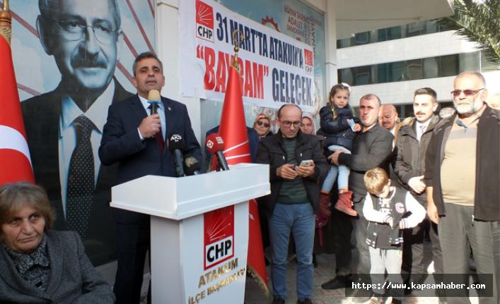 CHP'nin Atakum Aday Adayı Bayram Çelik'ten Basın Açıklaması