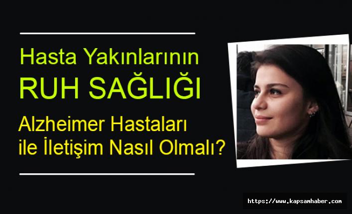 Hasta Yakınlarının Ruh Sağlığı ve Alzheimer Hastaları ile İletişim