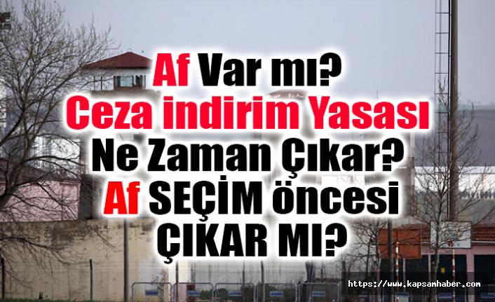 af var mi ceza indirim yasasi ne zaman