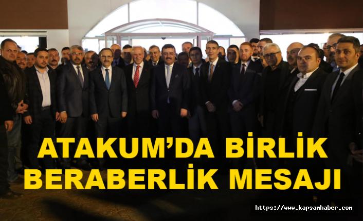 MHP ve AK Parti Atakum'da ilçe teşkilatlarıyla buluştu