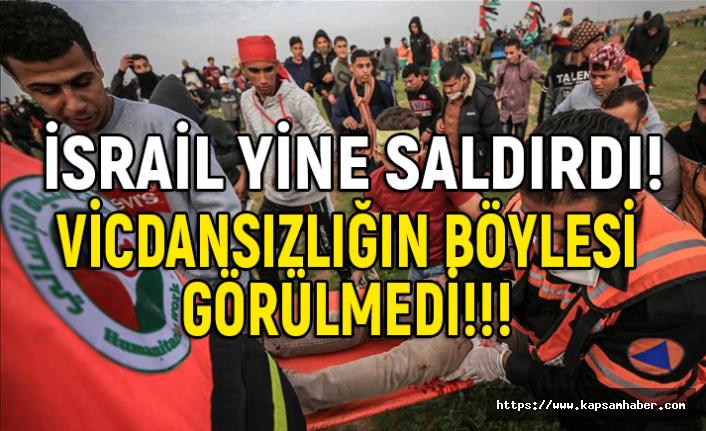 İsrail Yine Filistinlilere Saldırdı! 32 Filistinliyi Yaraladılar