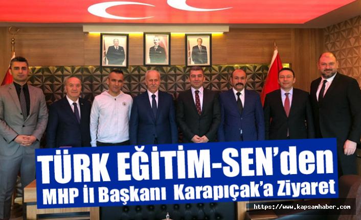 Türk Eğitim-Sen Samsun İl Yönetiminden MHP'ye Ziyaret