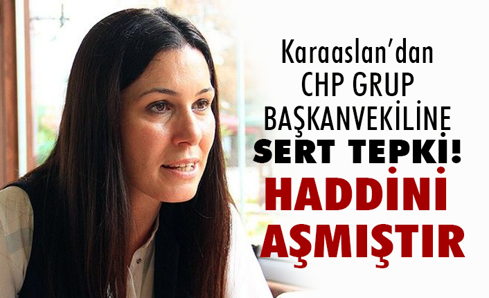 Çiğdem Karaaslan'dan CHP'li Engin Altay'a Sert Cevap