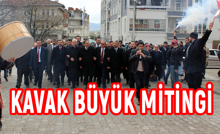 Cumhur İttifakı 'Kavak Büyük Mitingi' Yapıldı