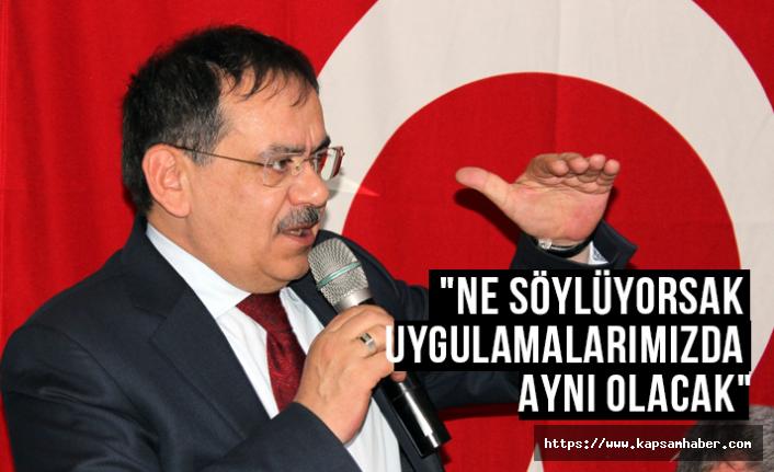 Demir; "Şehrimizi Türkiye'de örnek kent yapmak istiyoruz"