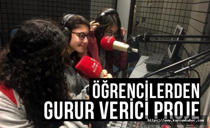 Kültür Koleji Fen Lisesi Öğrencilerinden, Eğitimde Engel Yok Dayanışma var projesi