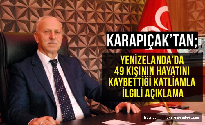 MHP'den, Yeni Zelanda'da Yapılan katliamla ilgili açıklama