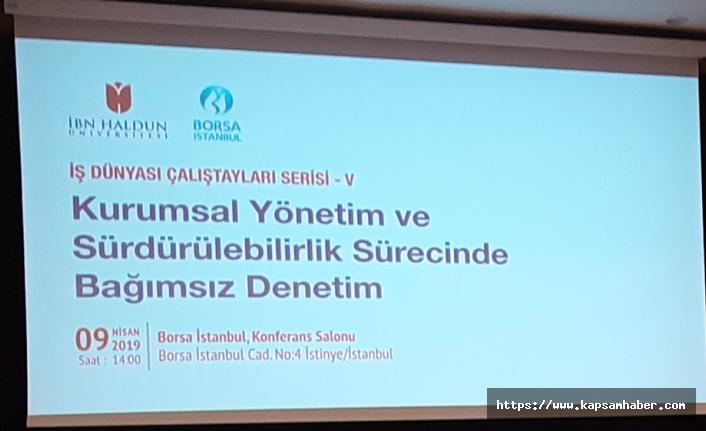 5. İş Dünyası Çalıştayı, İHÜ ve Borsa İstanbul İşbirliği ile Gerçekleşti