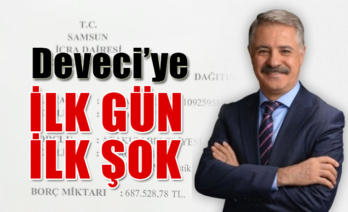 Başkan Cemil Deveci'nin İlk İşi, Haciz Şokunu atlatmak oldu