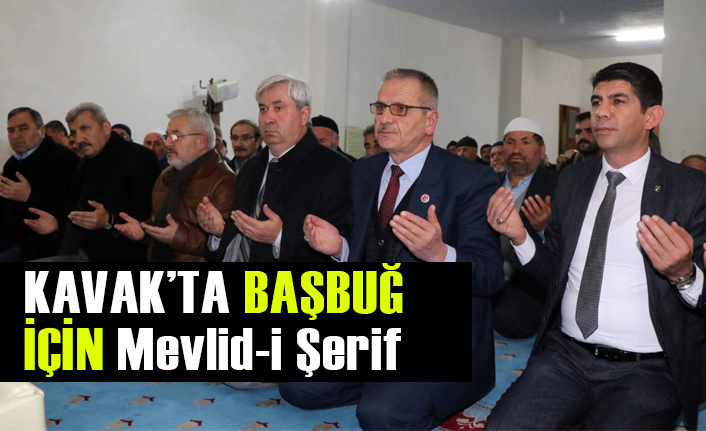 Kavak'ta Alparslan Türkeş'in vefatının 22. Yıl dönümünde Mevlid-i Şerif