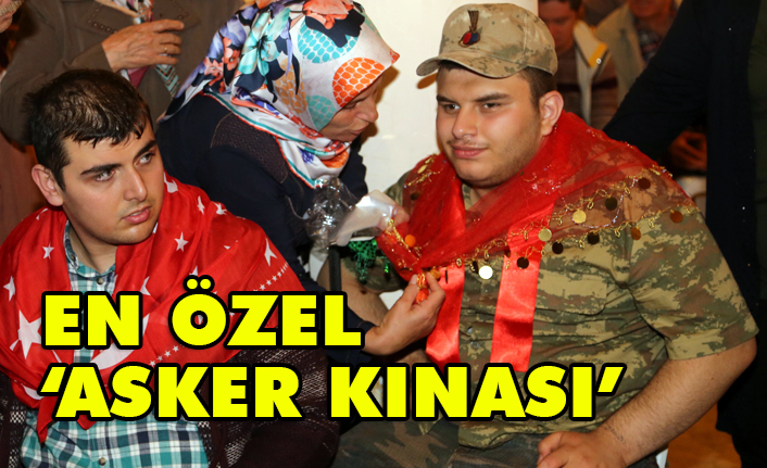 Kastamonu'da 'Engelliler Haftası'nda En Özel 'Asker Kınası'