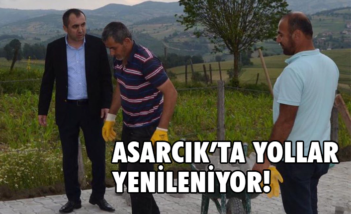 Başkan Kılağuz'dan İnceleme; Asarcık'ta Yollar Yenileniyor