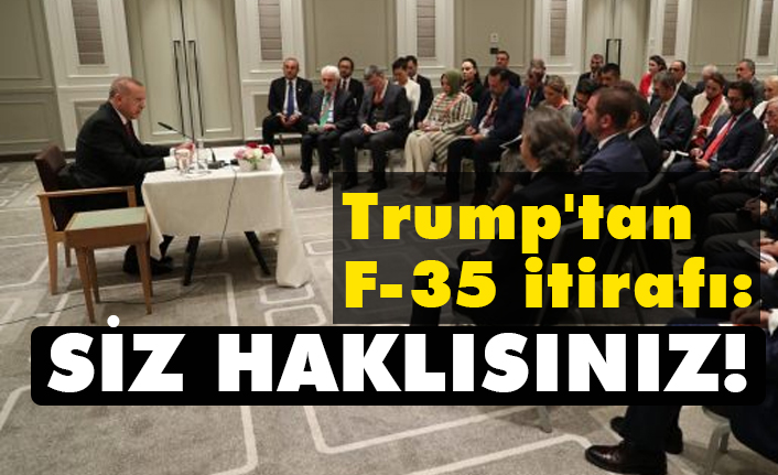 ABD Başkanı Trump'tan, G-20 zirvesinde Türkiye İtirafı