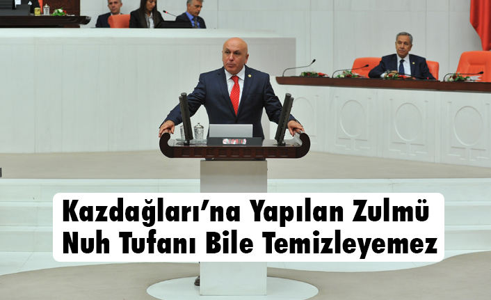 İsmail OK; Kazdağları’na Yapılan Zulmü Nuh Tufanı Bile Temizleyemez