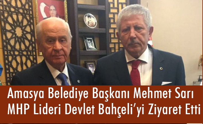 Başkan Mehmet Sarı, Devlet Bahçeli'yi Makamında Ziyaret Etti