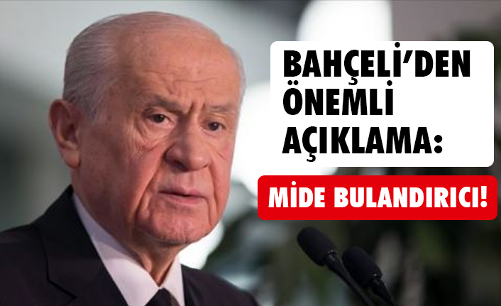 Devlet Bahçeli'den, Kaz Dağları ve Gündem Üzerine Önemli Açıklamalar!