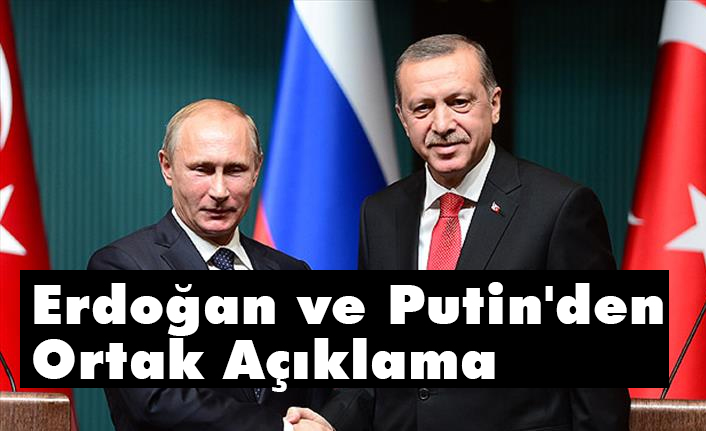 Erdoğan ve Putin'den Ortak Açıklama: SU-35, SU-57 Savaş Uçakları