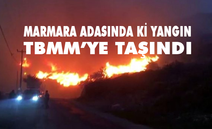 İyi Parti Balıkesir Milletvekili İsmail OK, Marmara Adası Yangınını Sordu