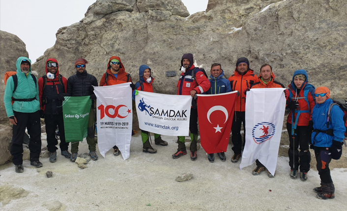 SAMDAK Dağcıları Demavend Dağı ile Savalan Dağı'na Tırmandı