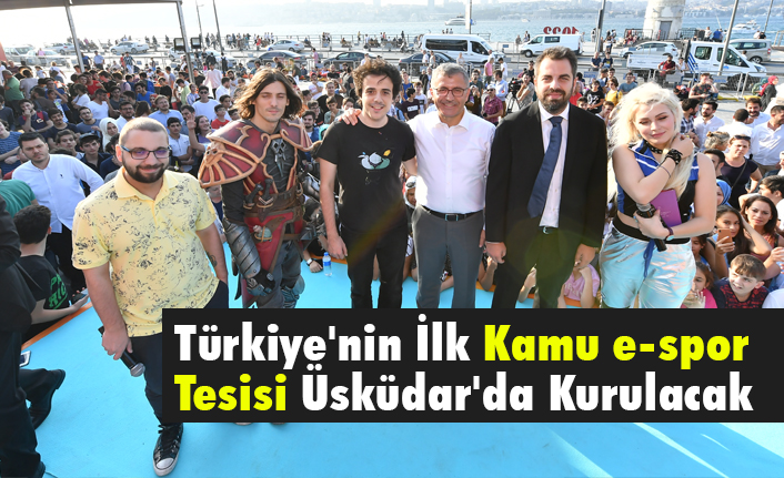 Türkiye'nin İlk Kamu e-Spor Tesisi Üsküdar'da Kurulacak