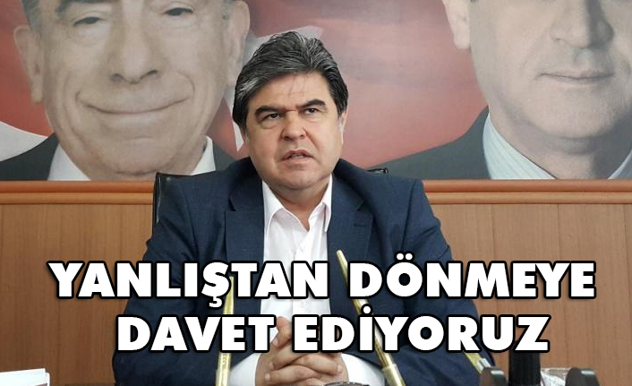 Avcı, Karalar yönetimini yanlıştan dönmeye davet ediyoruz