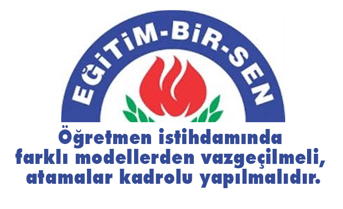 Eğitim Bir-Sen Şube Başkanı Hamdi Yıldız'dan Basın Açıklaması