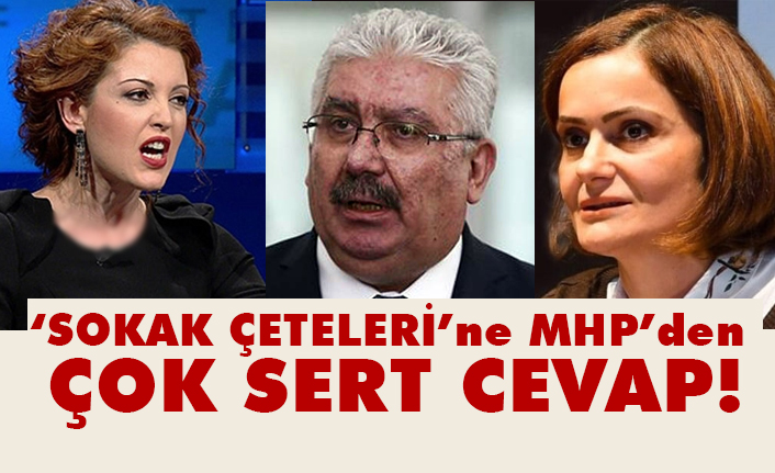 MHP'den Kaftancıoğlu ve Nagehan Alçı'ya sert tepki